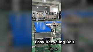 Flat conveyor belt
