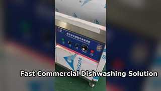 Customizable Ultrasonic Commercial Dishwasher