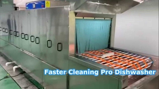 Stainless Steel Flat Commercial Dishwasher