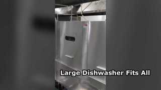 Large long-dragon type dishwasher