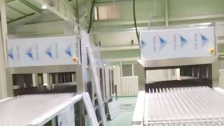 Large-type dishwasher