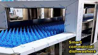 Smart commercial dishwashers